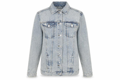 Womens UK Size 6 New Look Blue Basic Jacket