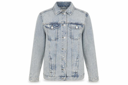 Womens UK Size 6 New Look Blue Basic Jacket