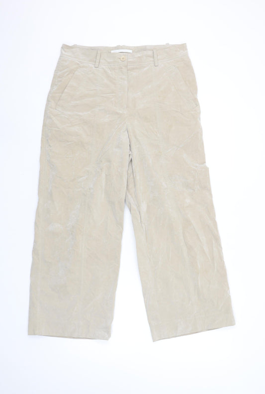 Womens UK Size 8 Annette Görtz Regular Fit Chino Beige Trousers