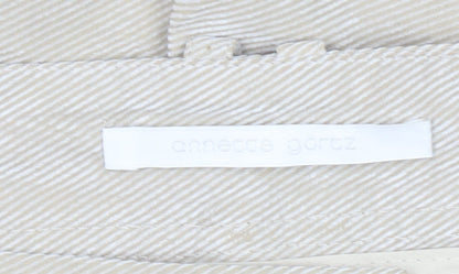 Womens UK Size 8 Annette Görtz Regular Fit Chino Beige Trousers