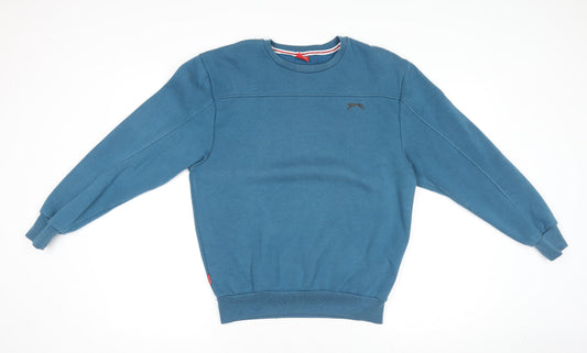 Boys UK Size 13 Years Slazenger Blue Pullover Jumper
