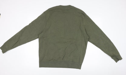 Unisex Adults UK Size M Nike Green Pullover Jumper