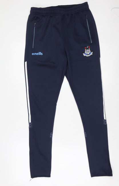 O'Neills Men's Blue Slim Fit Track Pants Size S