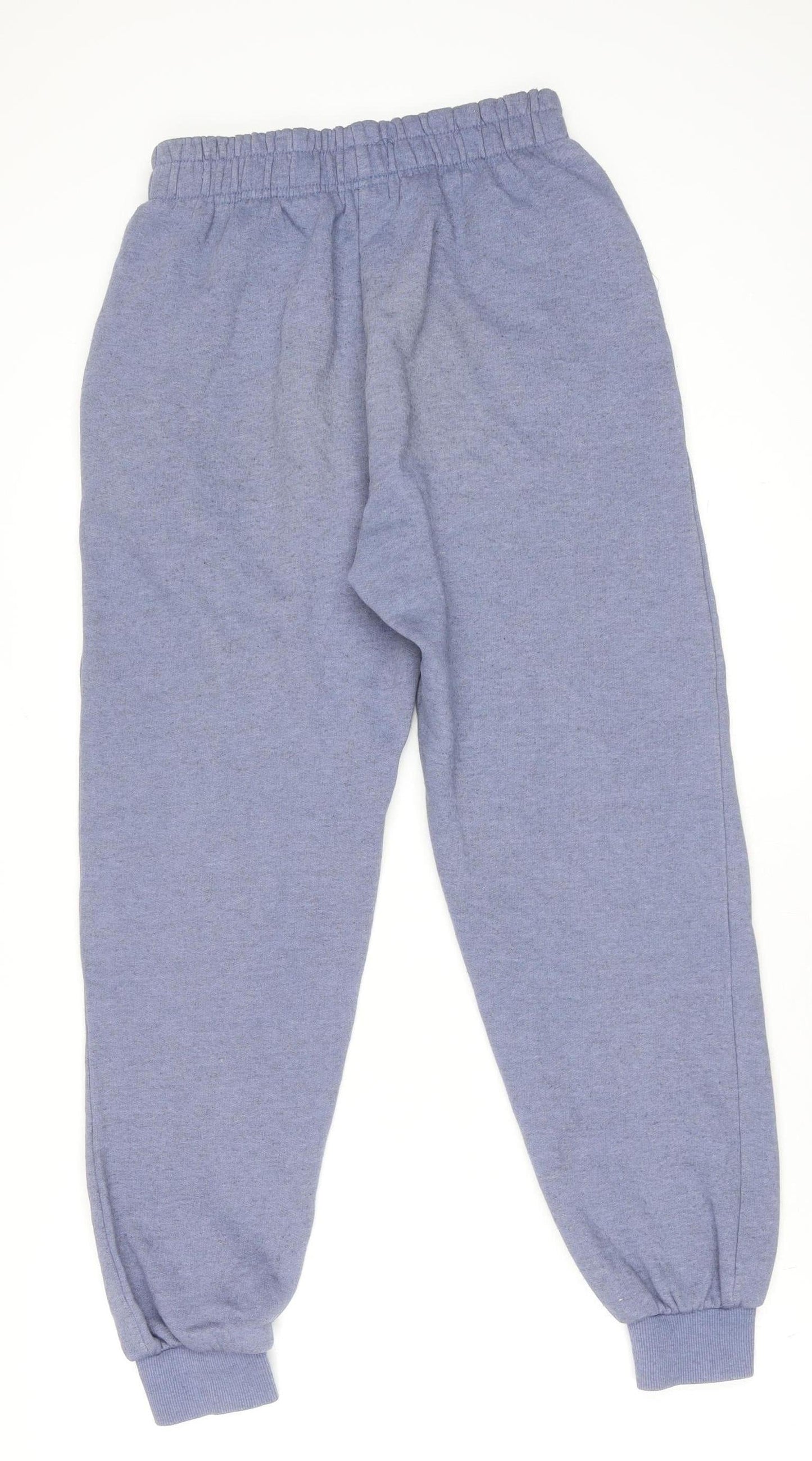 Boohoo Women's Blue Jogger Sweatpants S Elastic Waist Softshell