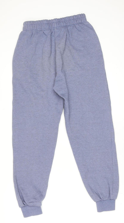Boohoo Women's Blue Jogger Sweatpants S Elastic Waist Softshell