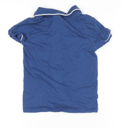 Boys UK Size 4-5 Years Chelsea FC Blue Basic Button-Up