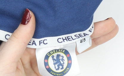 Boys UK Size 4-5 Years Chelsea FC Blue Basic Button-Up