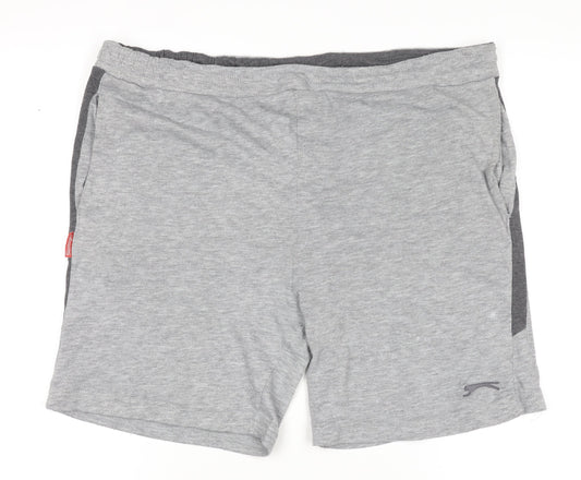 Mens UK Size L Slazenger Regular Fit Sweat Shorts