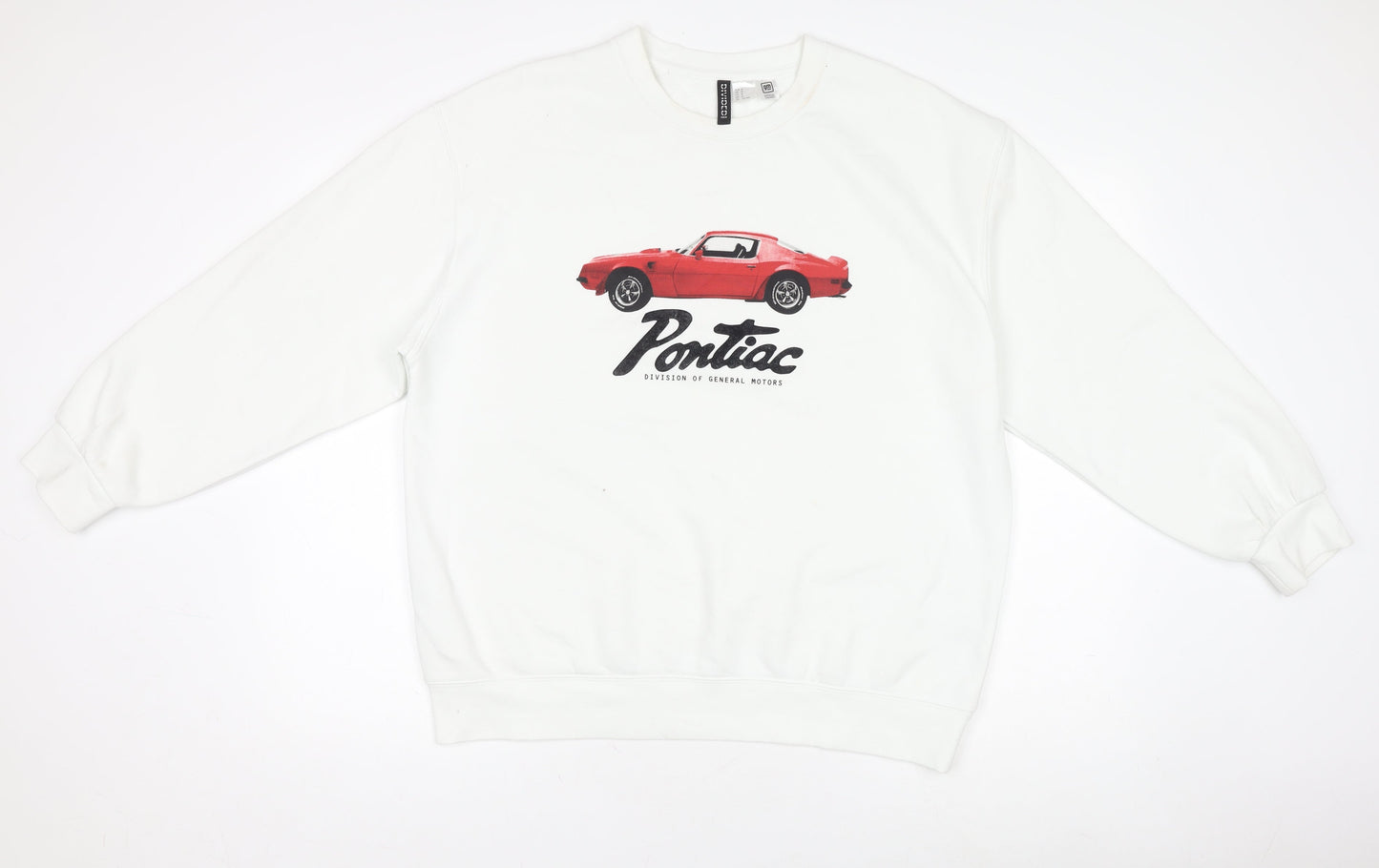 Womens UK Size 12 H&M White Pullover Jumper