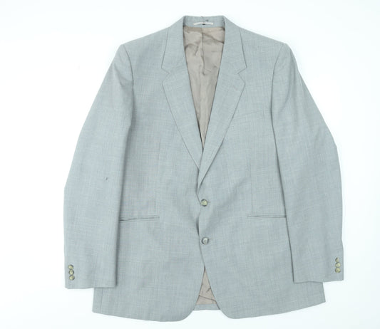 Mens UK Size L Varteks International Regular Grey Suit Jacket