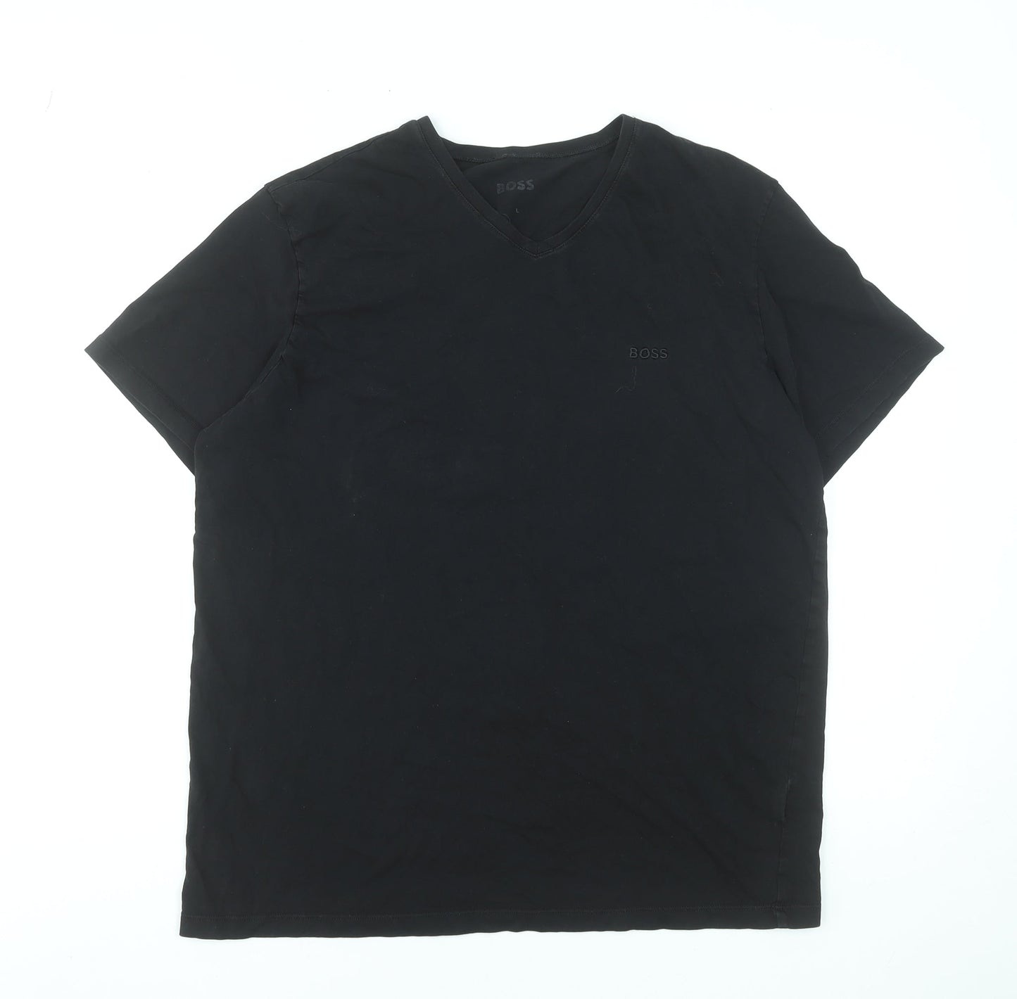 Mens UK Size L Boss Black  T-Shirt