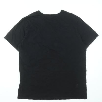 Mens UK Size L Boss Black  T-Shirt