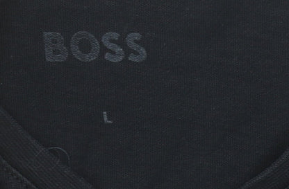Mens UK Size L Boss Black  T-Shirt