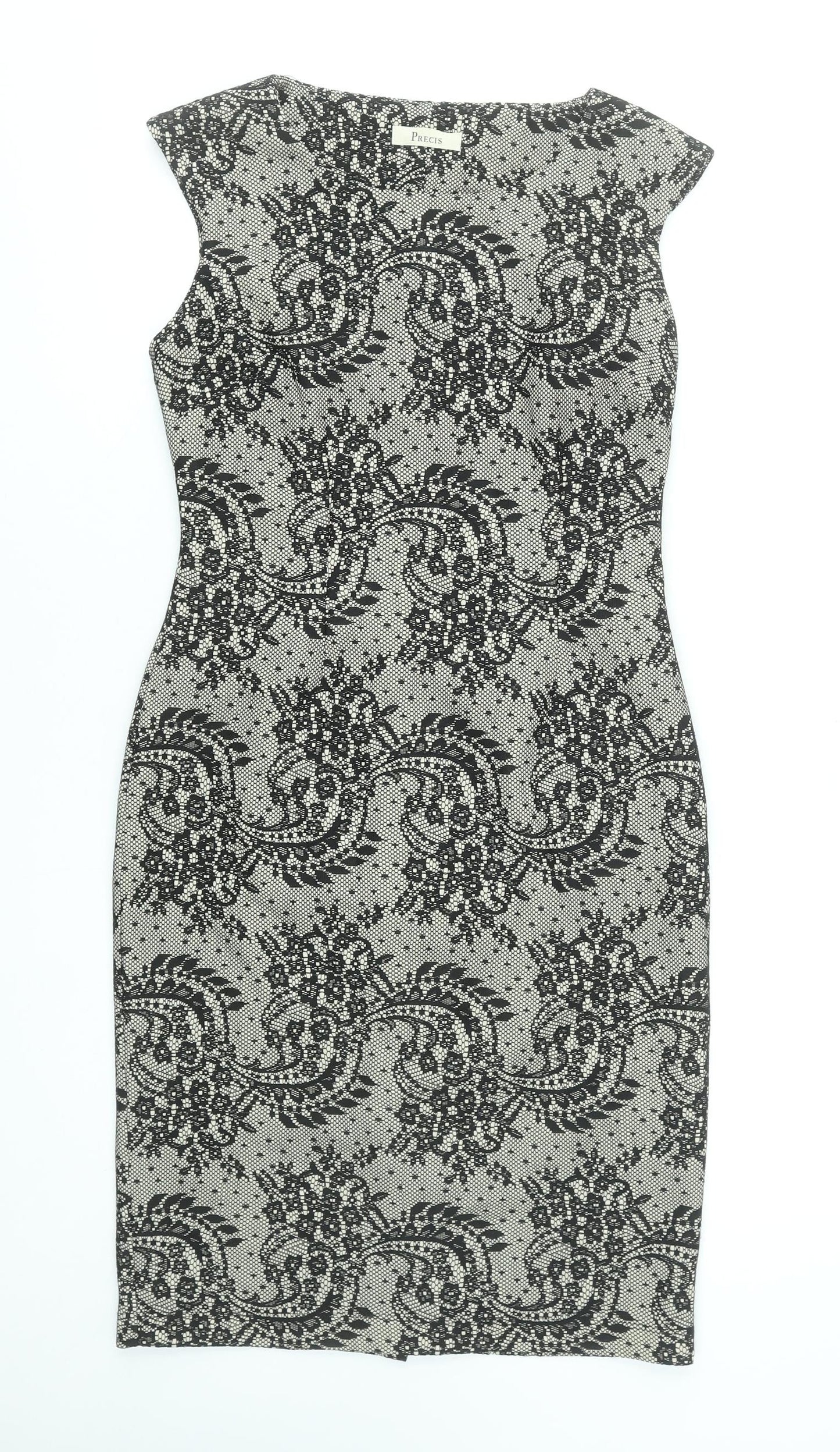 Womens UK Size 8 Precis Sheath Dress