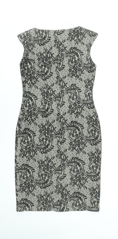 Womens UK Size 8 Precis Sheath Dress