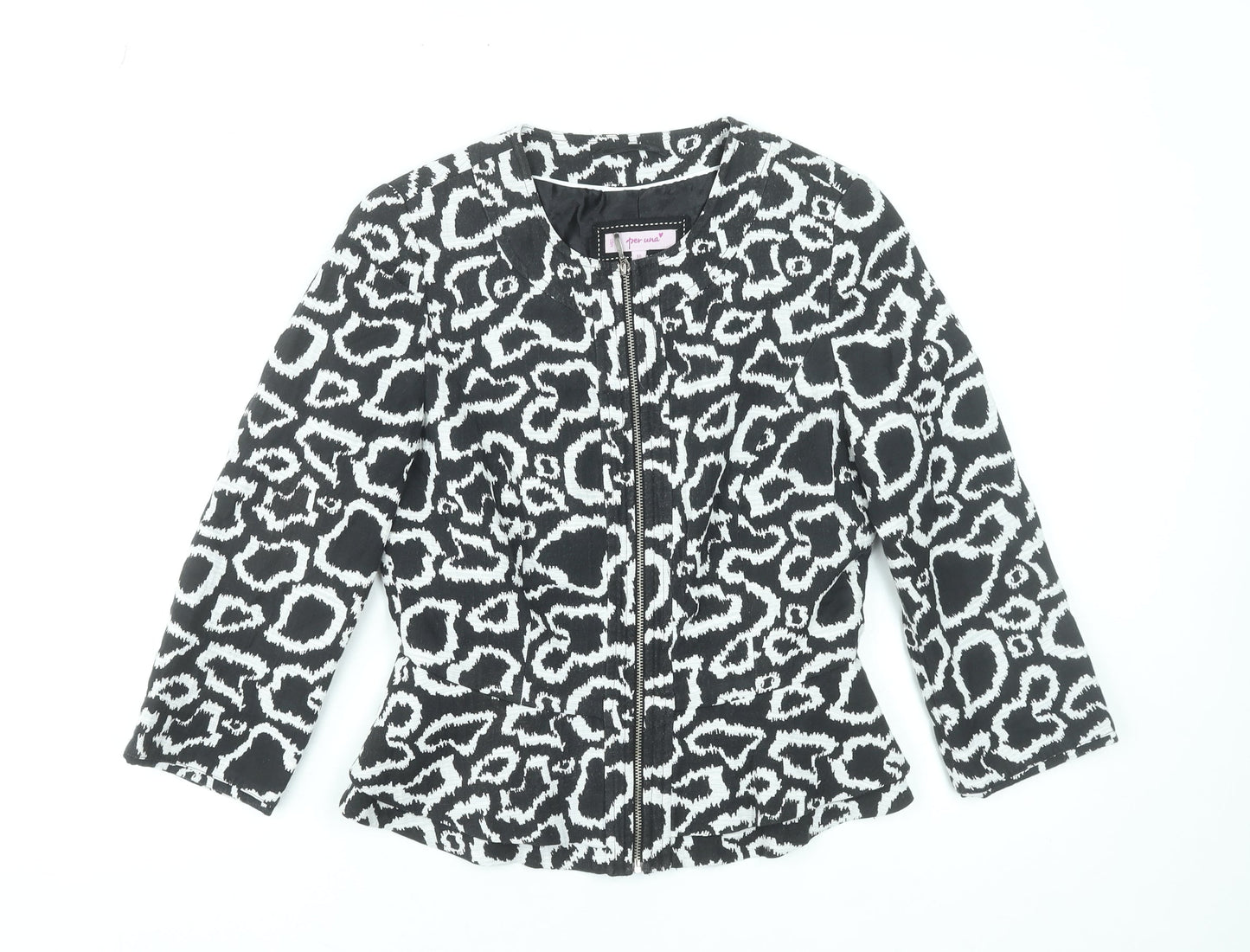 Womens UK Size 10 Marks and Spencer Black Basic Jacket