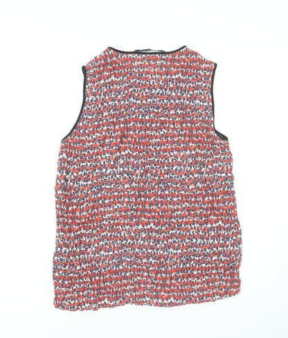 Womens UK Size 12 Zara Multicoloured Camisole Blouse