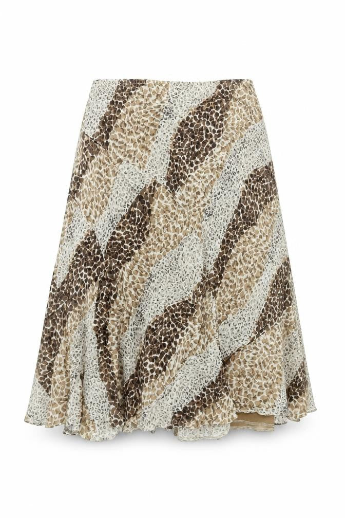 Womens UK Size 10 Marks and Spencer A-Line Chiffon Skirt