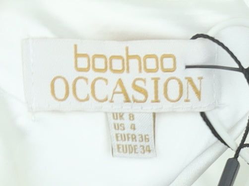 Womens UK Size 8 Boohoo Bodycon Dress