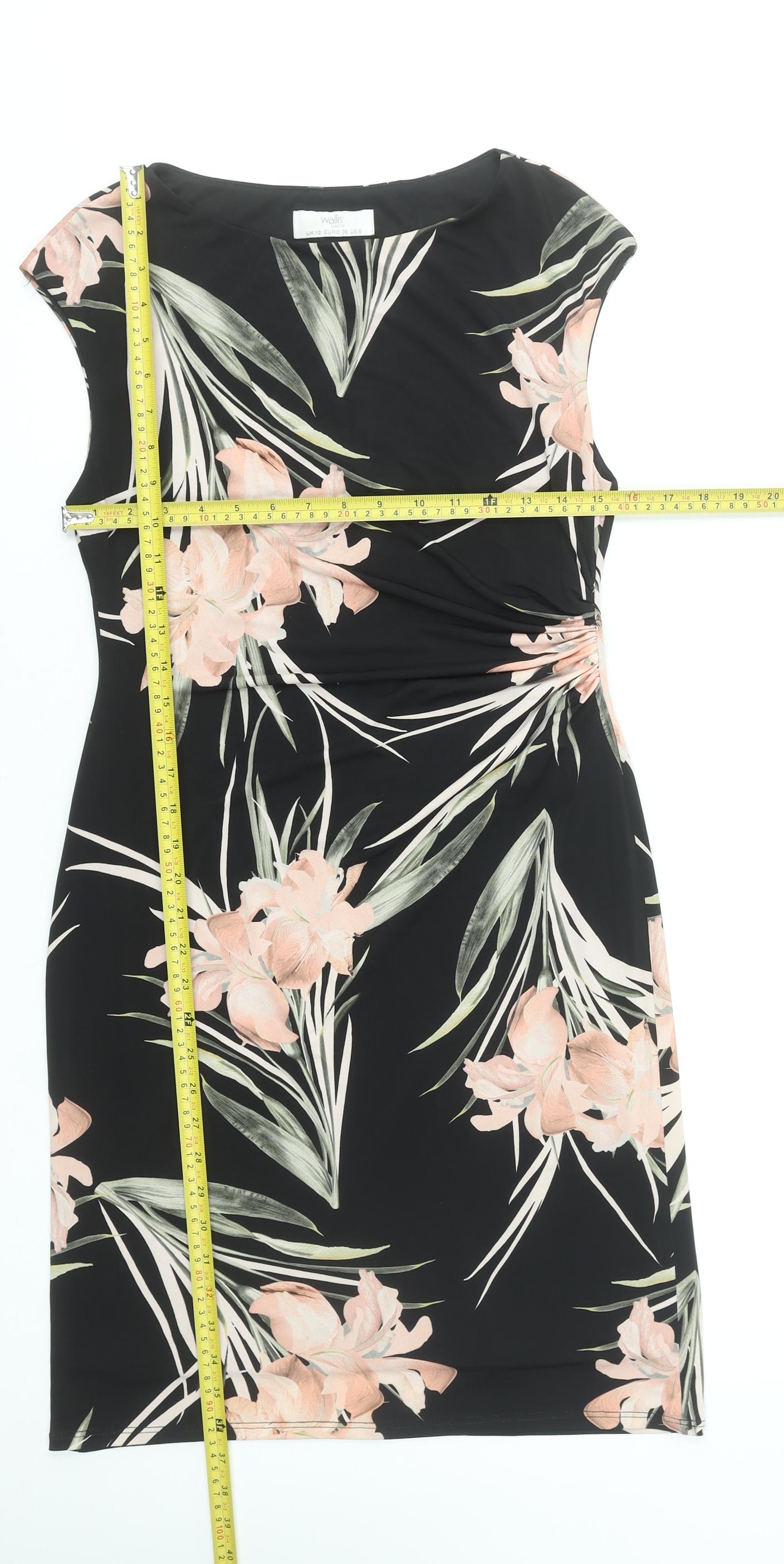 Womens UK Size 10 Wallis Sheath Dress
