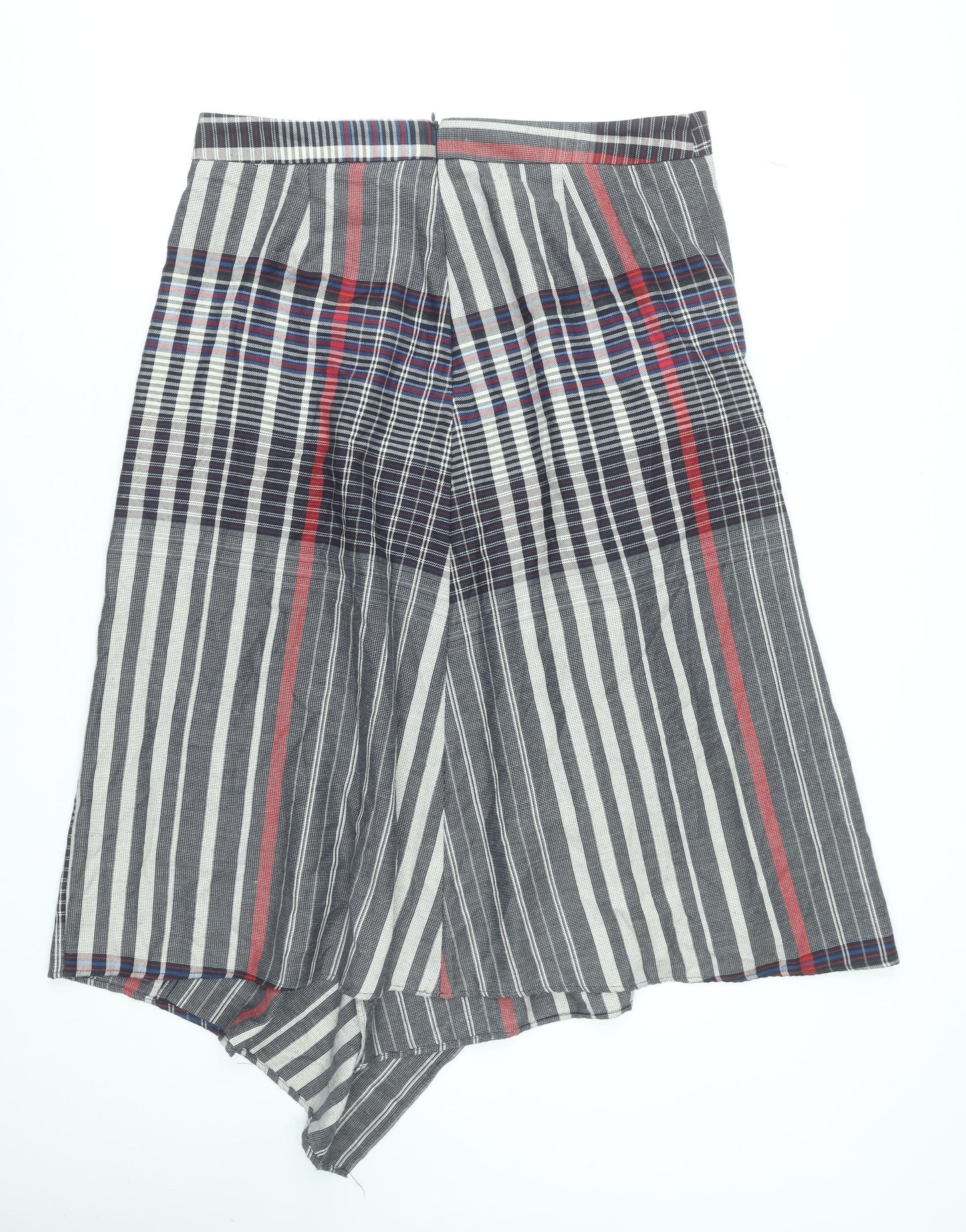 Marks and Spencer Women’s Multicoloured Striped Midi Wrap Skirt Size 18