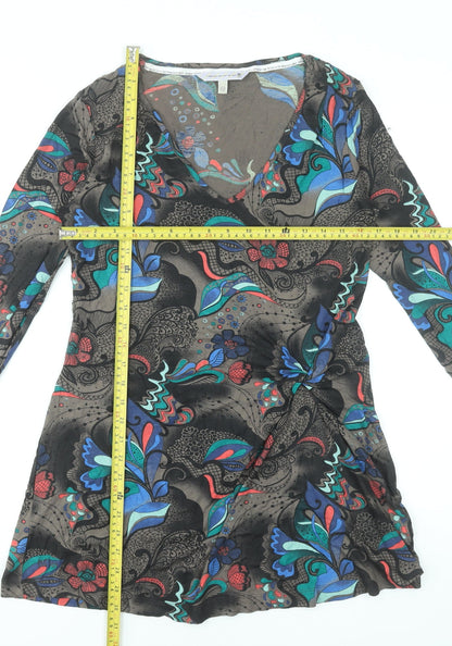 Womens UK Size 14 Fat Face Wrap Dress