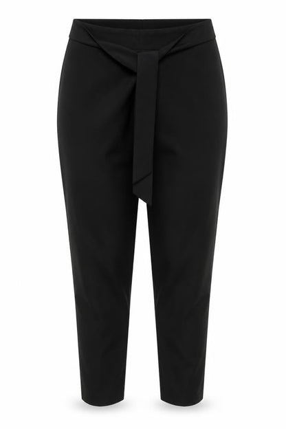 Womens UK Size 10 Hobbs Regular Fit Business Casual Formal Black Trousers