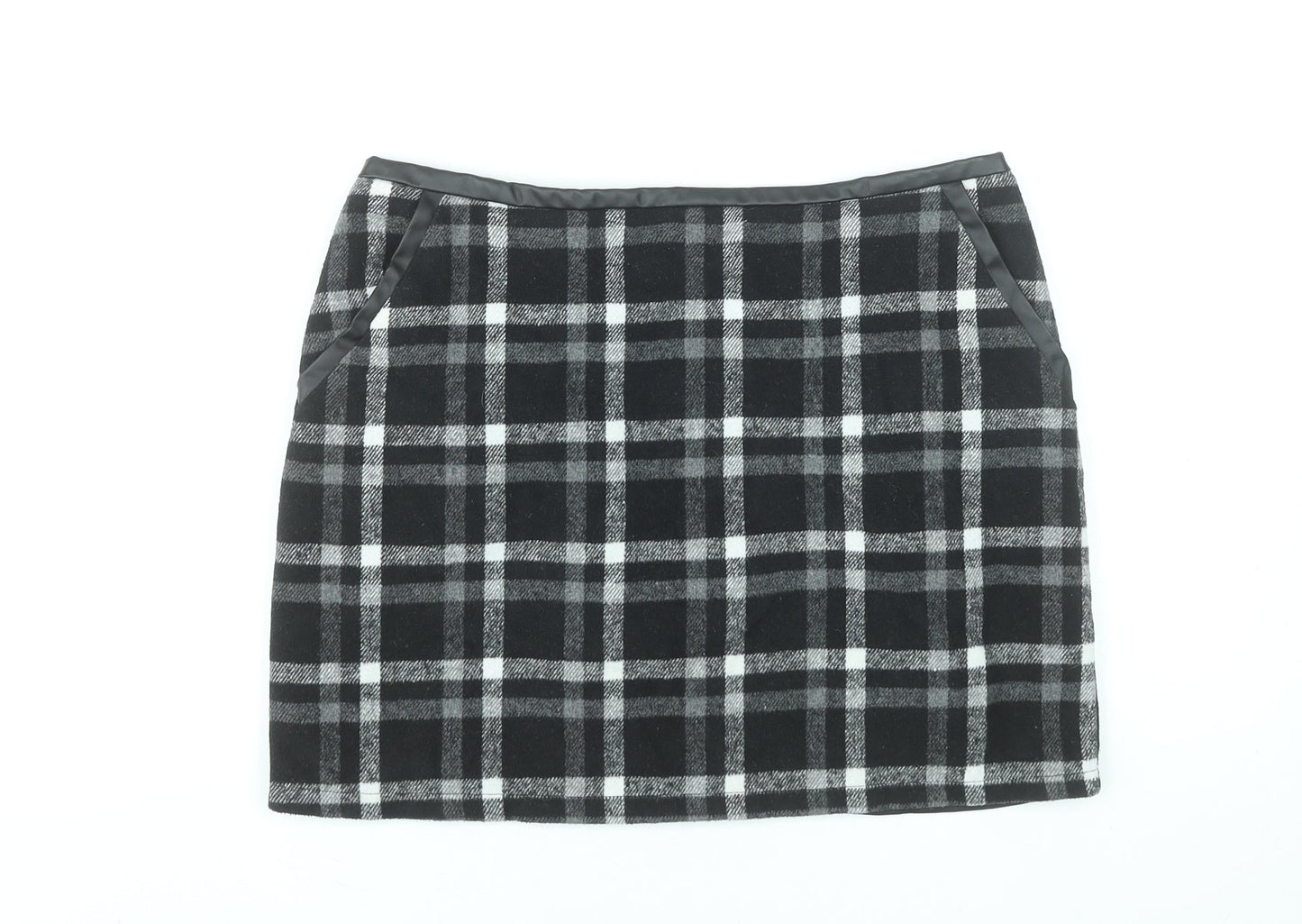 Womens UK Size 10 Select Straight & Pencil Flannel Skirt