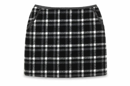 Womens UK Size 10 Select Straight & Pencil Flannel Skirt