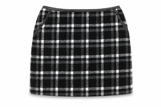 Womens UK Size 10 Select Straight & Pencil Flannel Skirt
