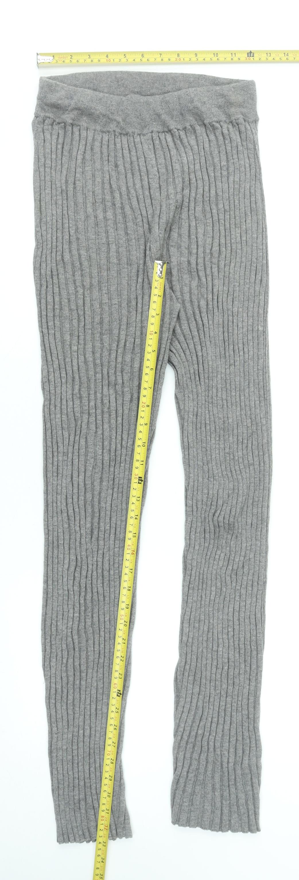 Womens UK Size 12 L.F. Markey Slim Fit Leggings Grey Trousers