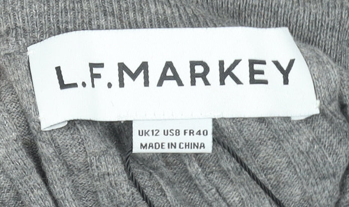 Womens UK Size 12 L.F. Markey Slim Fit Leggings Grey Trousers