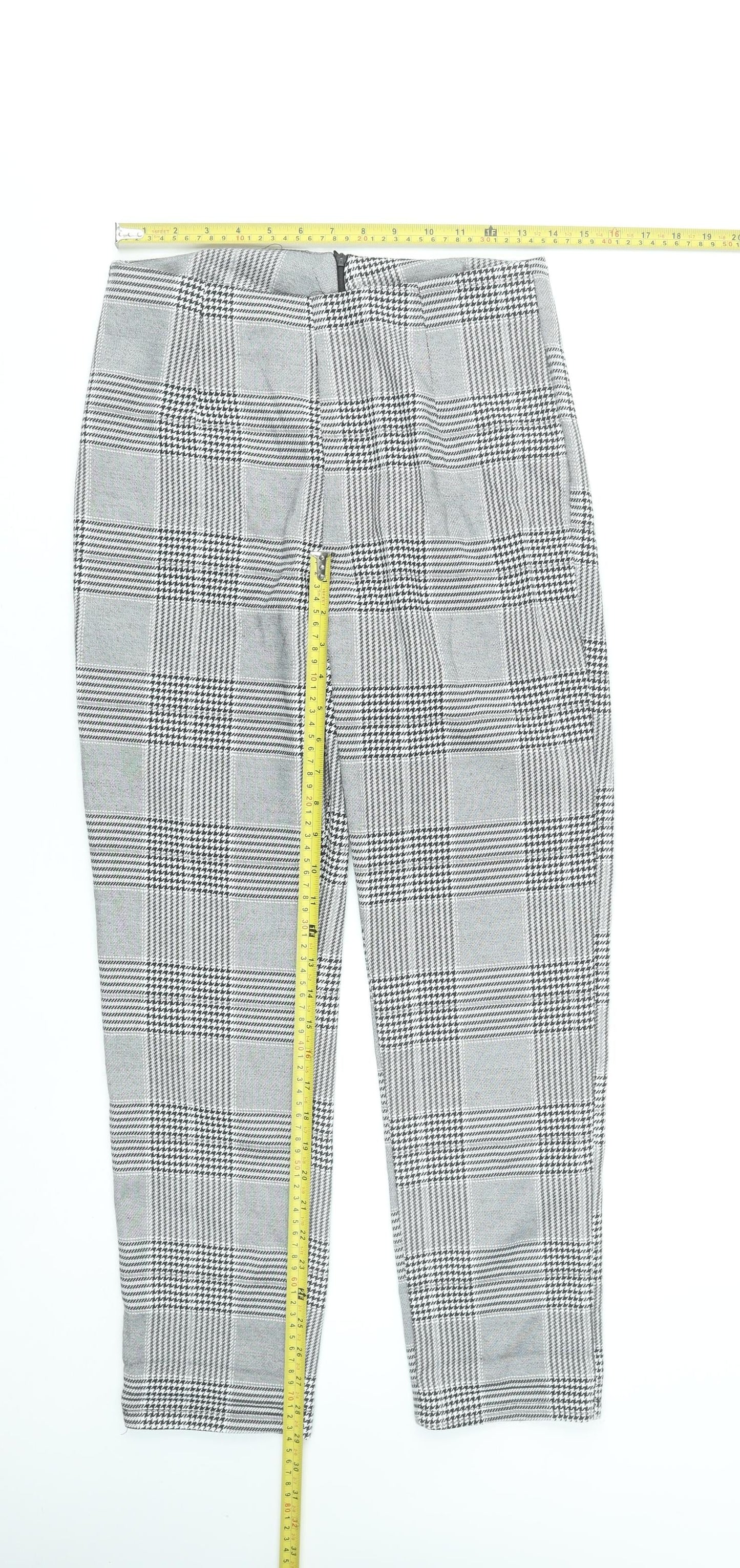Womens UK Size 10 Parisian Slim Fit BusinessCasual Grey Trousers