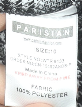 Womens UK Size 10 Parisian Slim Fit BusinessCasual Grey Trousers