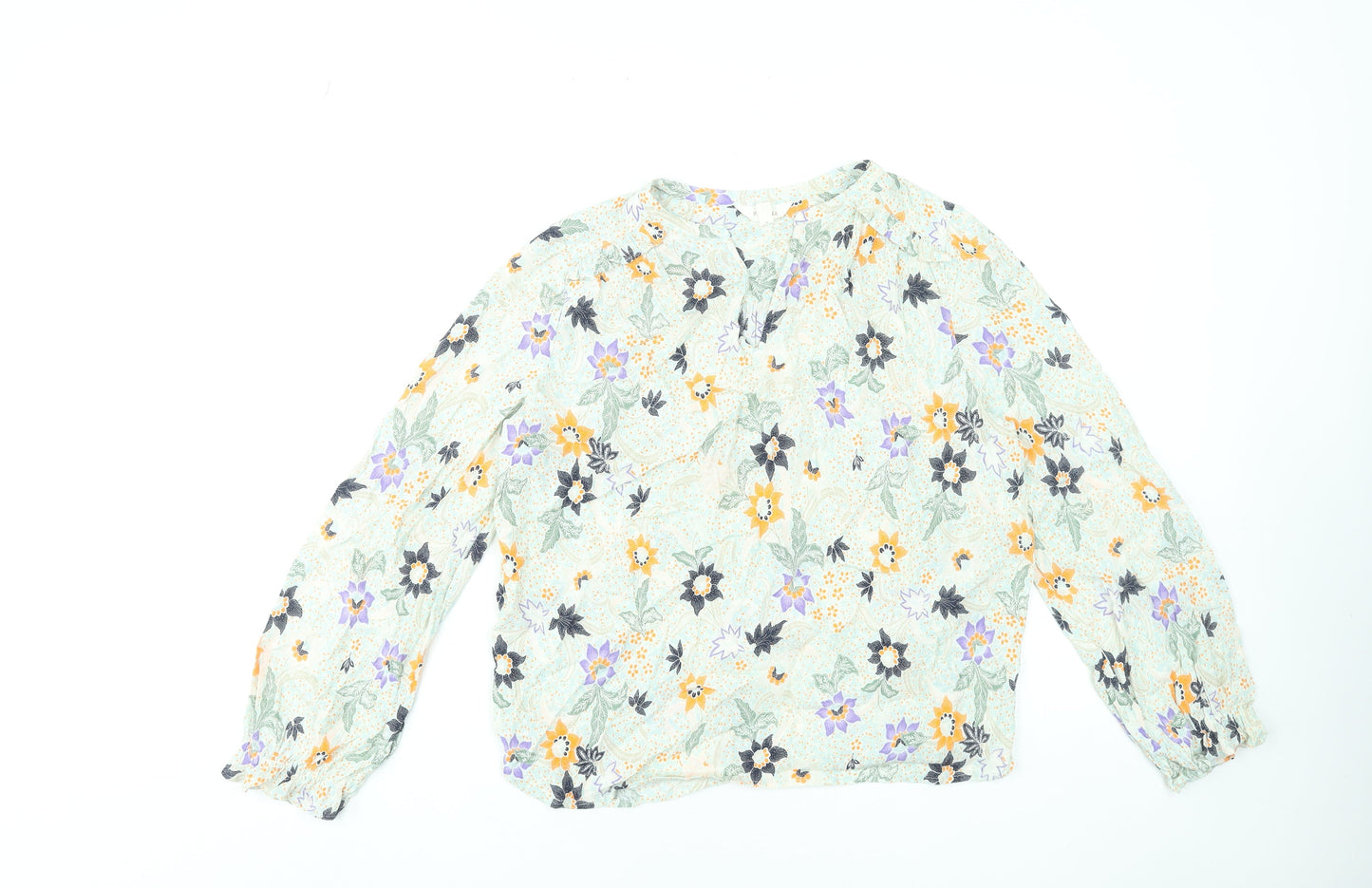 Womens UK Size 10 Marks and Spencer Multicoloured Tunic Blouse