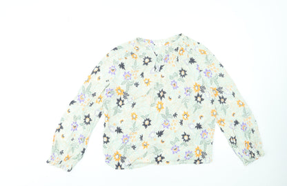 Womens UK Size 10 Marks and Spencer Multicoloured Tunic Blouse