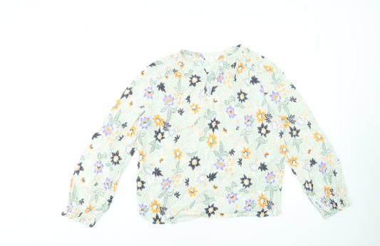 Womens UK Size 10 Marks and Spencer Multicoloured Tunic Blouse