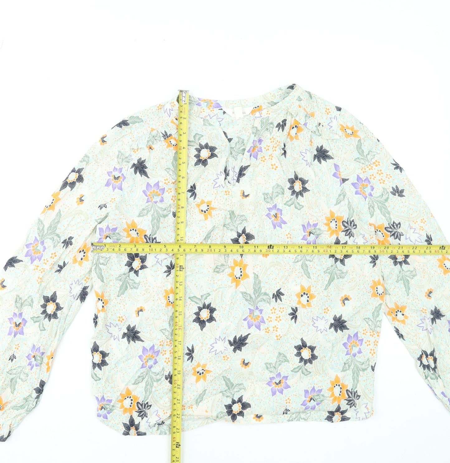 Womens UK Size 10 Marks and Spencer Multicoloured Tunic Blouse