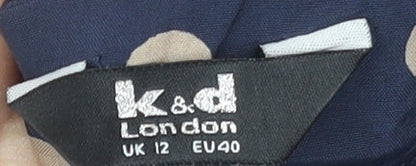 Womens UK Size 12 k&d London Sheath Dress