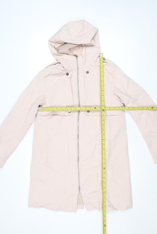 Womens UK Size 10 Gallery Beige Parka Coat