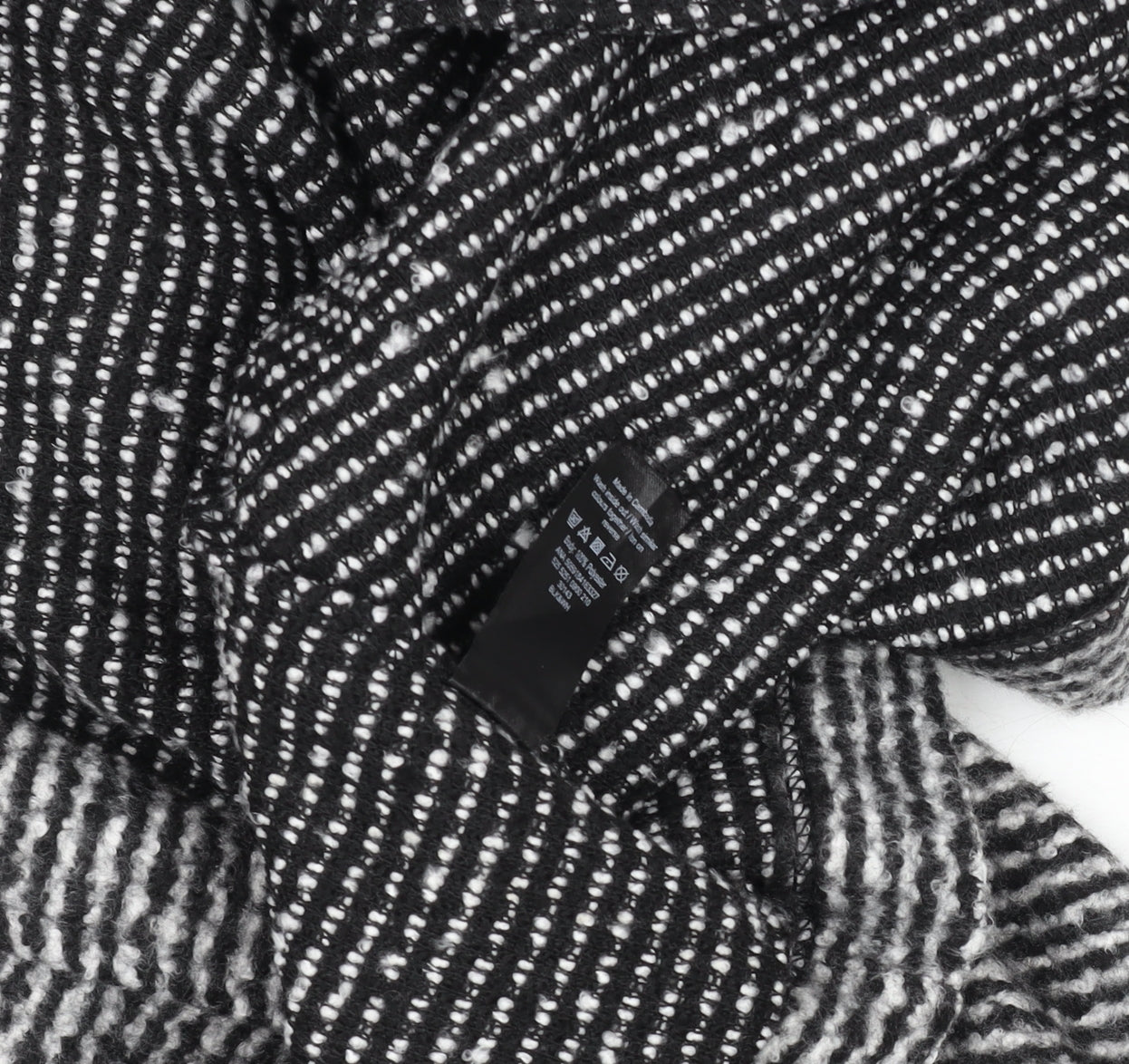 George Women’s Grey Striped Collared Long Sleeve Knit Cardigan XL