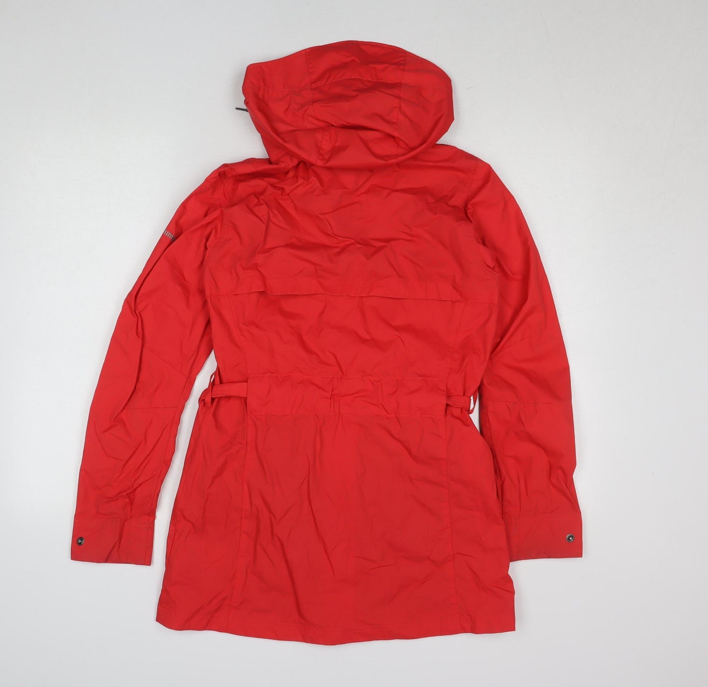 Womens UK Size S Columbia Red Parka Coat