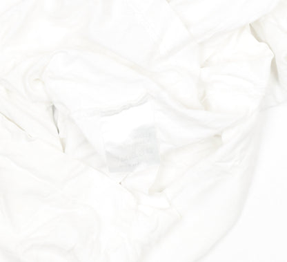 Mens UK Size S Galileo White  T-Shirt
