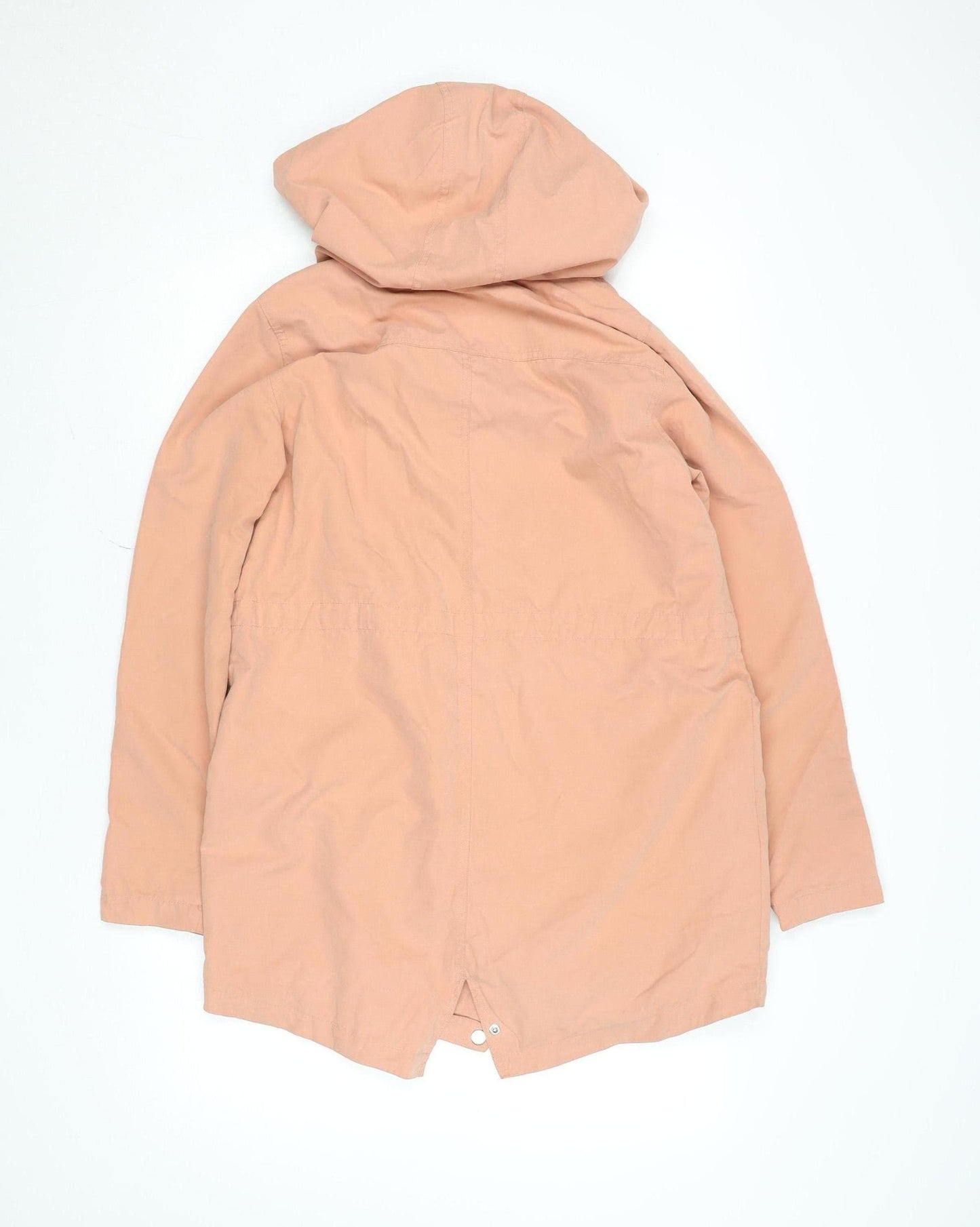 Womens UK Size XS VILA Pink Parka Coat
