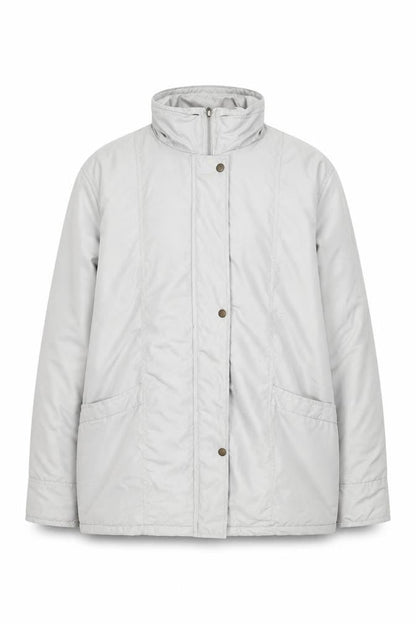 Womens UK Size L Unknown Grey Puffer Jacket