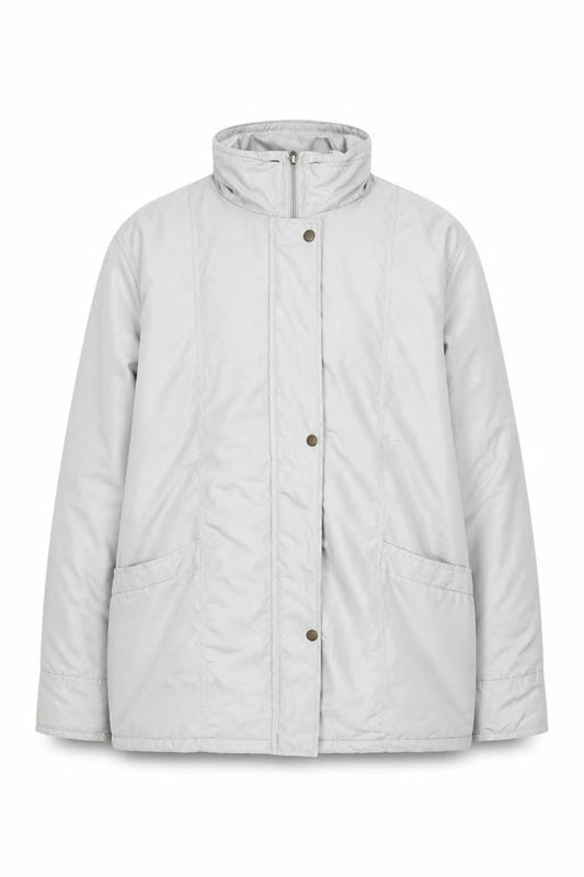 Womens UK Size L Unknown Grey Puffer Jacket