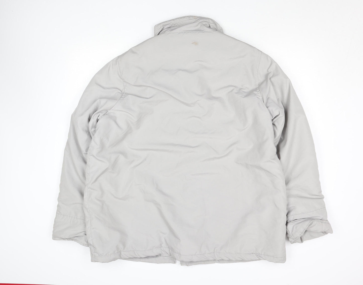 Womens UK Size L Unknown Grey Puffer Jacket