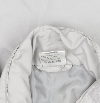 Womens UK Size L Unknown Grey Puffer Jacket