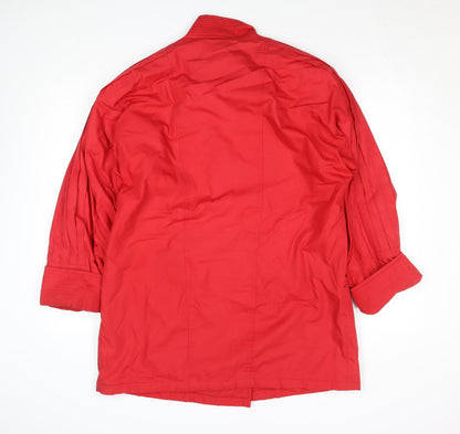 Womens UK Size 14 Rossetti Red Puffer Jacket