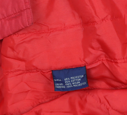 Womens UK Size 14 Rossetti Red Puffer Jacket